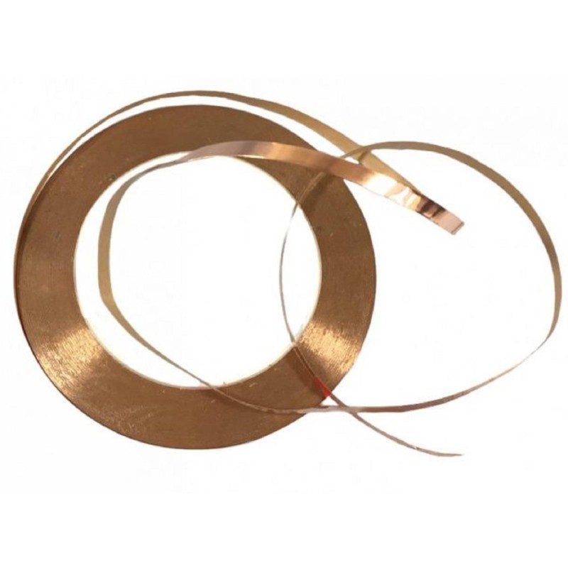 Dolls House Self Adhesive Single Copper Tape 108ft Reel 12v Lighting Accessory