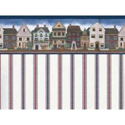 Dolls House Wallpaper Sam's Corner Miniature Print 1:12 Scale Pack of 3 Sheets