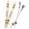 Dolls House Snow Mountain Skis & Ski Poles Winter Sport Hobby Outdoor Accessory