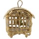Dolls House Golden Metal Bird Cage New Pour Antique Stone Mould Mexican Accessory
