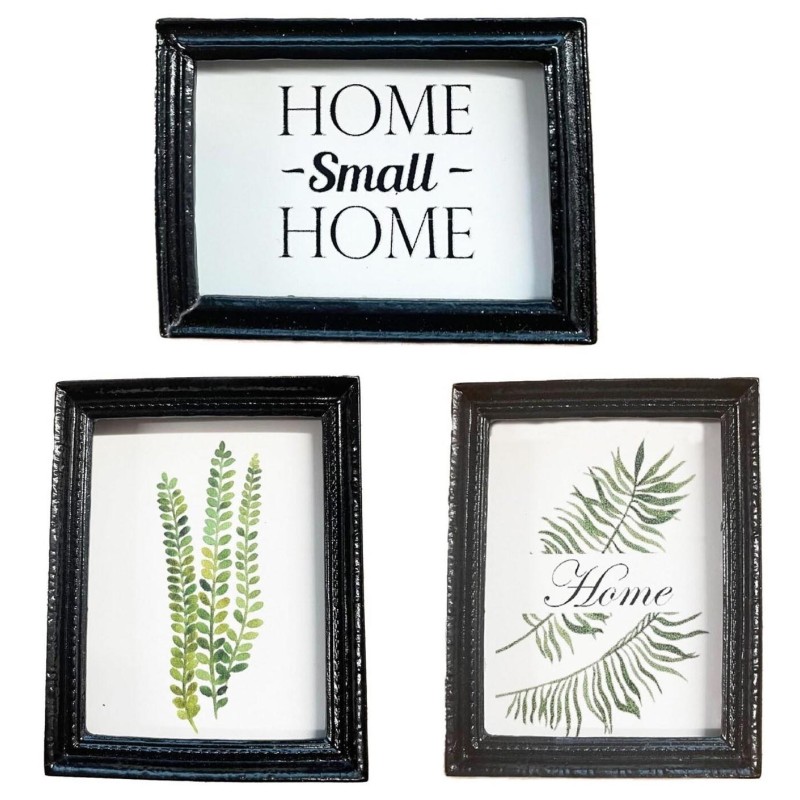 Dolls House Modern Accessory Set Living Room Picture Bundle Home Decor 1:12 Dolls House Modern Accessory Set Living Room Picture Bundle Home Decor 1:12