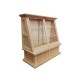 Dolls House Display Cabinet Case Light Oak Shop Fitting Store Furniture 1:12