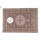 Dolls House Rectangular Rug Traditional Brown Floral Design Carpet Large