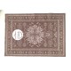 Dolls House Rectangular Rug Traditional Brown Floral Design Carpet Large Dolls House Rectangular Rug Traditional Brown Floral Design Carpet Large