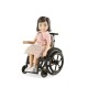 Lundby Dolls House Girl in Top & Skirt with a Wheelchair Modern People 1:18
