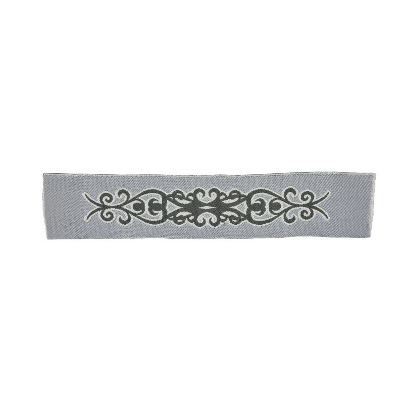 Dolls House Table Runner Silver Grey Design Dining Room Accessory 1:12 Scale