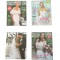 Dolls House Wedding Bride Groom Modern Magazine Cover Set Living Accessory