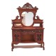 Dolls House Sideboard Dresser Walnut Victorian Platinum Dining Room Furniture