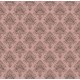 Dolls House Green Retro Circle Seamless Pattern Miniature Print Wallpaper 1:12