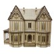 Kristiana Tudor Dolls House 1:24 Half Inch Scale Laser Cut Flat Pack Kit