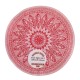 Dolls House Round Area Rug Circular Carpet Double Sided Pink Silk Lge Dolls House Round Area Rug Circular Carpet Double Sided Pink Silk Lge