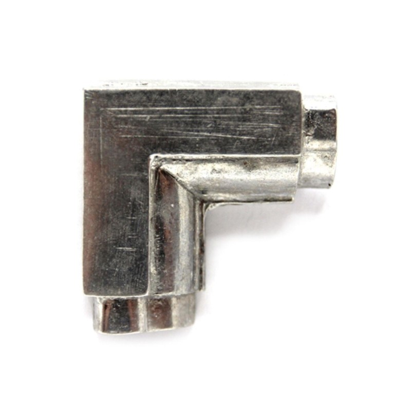 Dolls House Angle Inside Corner Miniature Pewter Rainwater Accessory 1:12 Scale