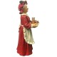 Dolls House Mrs Santa Claus with Plate of Christmas Cookies Resin People Figure