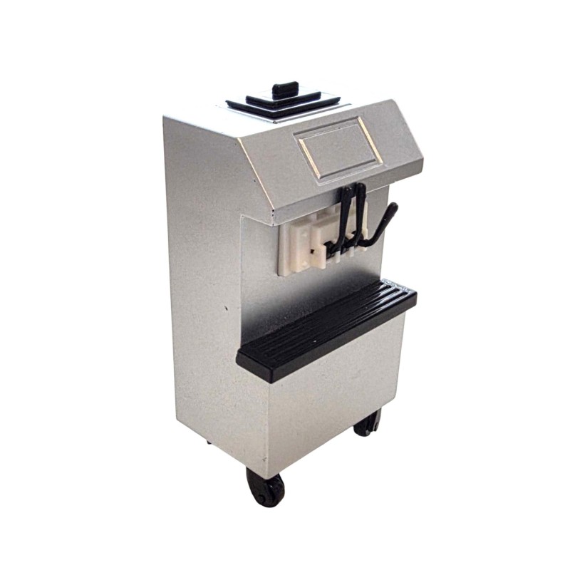Dolls House Soft Ice Cream Machine Kit Table Top Miniature Store Shop Equipment