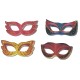 Dolls House Masquerade Eye Mask Venetian Ball Fancy Dress Party Accessory Card