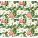 Dolls House Tropical Flower Floral Leaf Miniature Print Wallpaper 1:12 Scale Dolls House Tropical Flower Floral Leaf Miniature Print Wallpaper 1:12 Scale