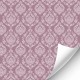 Dolls House Green Retro Circle Seamless Pattern Miniature Print Wallpaper 1:12