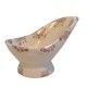 Dolls House Hip Bath Tub Porcelain Pink Floral Design Victorian Furniture 1:12