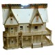 Victorian Farmhouse 1:24 Half Inch Scale Dolls House Laser Cut Flat Pack Kit