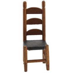 Dolls House Hacienda Shaker Ladderback Rush Side Chair Mexican Dining Furniture Dolls House Hacienda Shaker Ladderback Rush Side Chair Mexican Dining Furniture