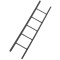 Dolls House Grey Straight Step Ladders Miniature Garden Outdoor Accessory 1:12