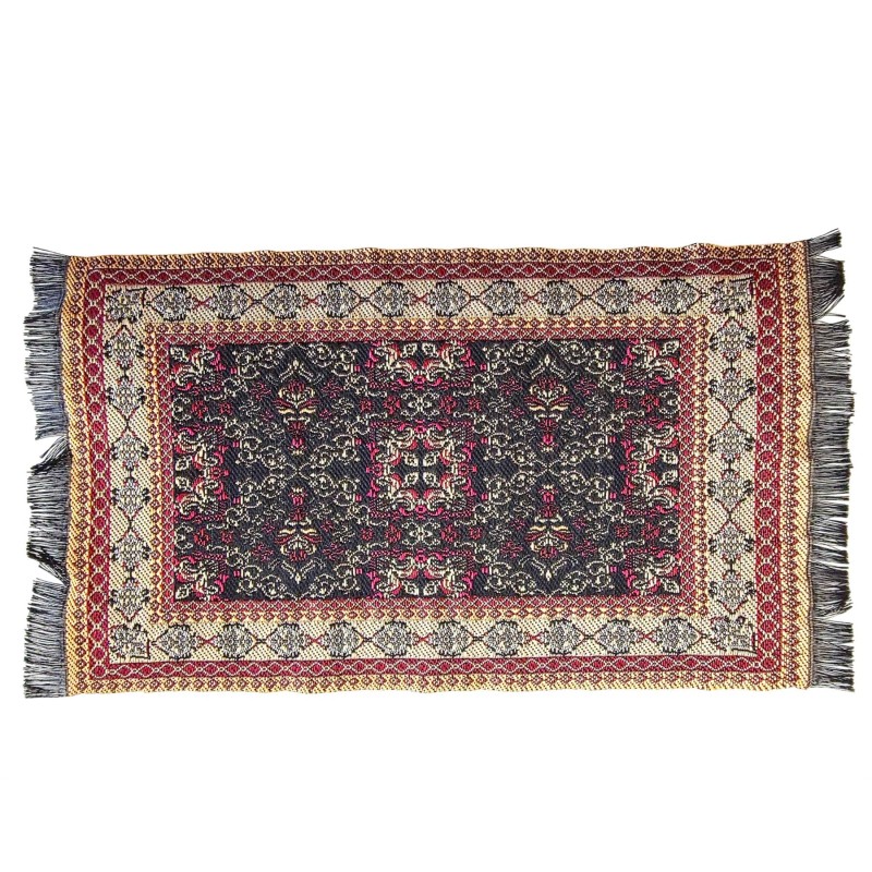 Dolls House Rectangular Rug Vintage Oriental Design Miniature Accessory Small