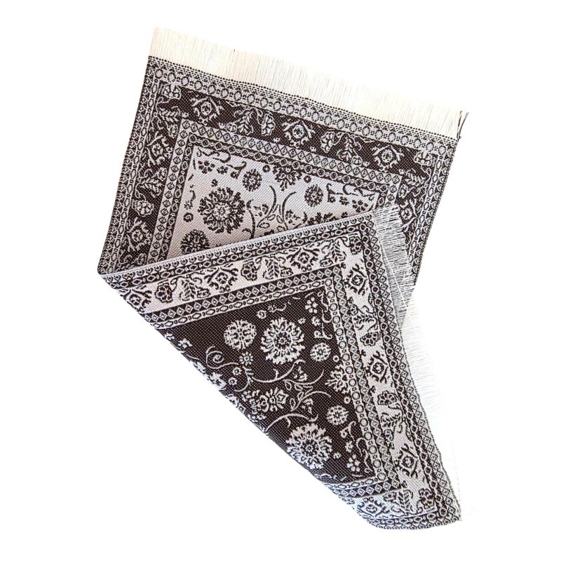 Dolls House Rectangular Rug Double Sided Miniature Accessory Small
