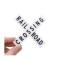 Dolls House Railroad Crossing Sign x Large Railway Road Warning Accessory