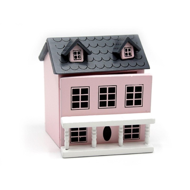 Dolls House for a Dolls House Traditional Girls Toy Nursery Accessory Pink Grey