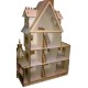 Ashley Gothic Dolls House 1:24 Half Inch Scale Victorian Laser Cut Flat Pack Kit