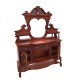 Dolls House Sideboard Dresser Walnut Victorian Platinum Dining Room Furniture