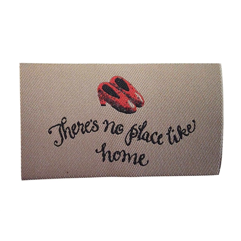 Dolls House Door Mat 'There's No Place Like Home' Miniature Porch Accessory