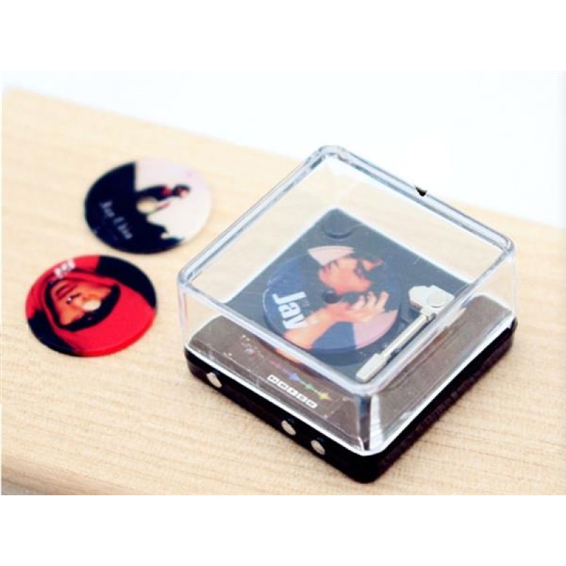 Dolls House Record Player Kit Turntable 1:12 Scale Miniature Plastic Accessory