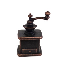 Dolls House Coffee Grinder Bronze Victorian Metal 1:12 Scale Dolls House Coffee Grinder Bronze Victorian Metal 1:12 Scale