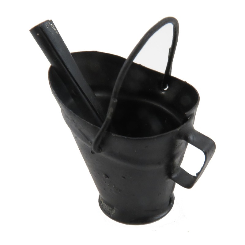 Dolls House Coal Scuttle Bucket Hod & Shovel Fireside Fire Place Cabin Accessory