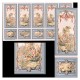 Dolls House Wall Panel Wallpaper Chinoiserie Blue 1:12 Scale Miniature Print Dolls House Wall Panel Wallpaper Chinoiserie Blue 1:12 Scale Miniature Print