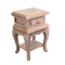 Dolls House Bedside Cabinet Unfinished Bare Wood French Style