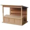 Dolls House Market Stall Flat Pack Kit Wooden