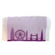 Dolls House London Skyline Rug Double Sided Design Purple 1:12 Accessory Small
