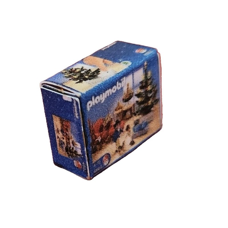 Dolls House Toy Box Retro Traditional Christmas Game Shop Accessory