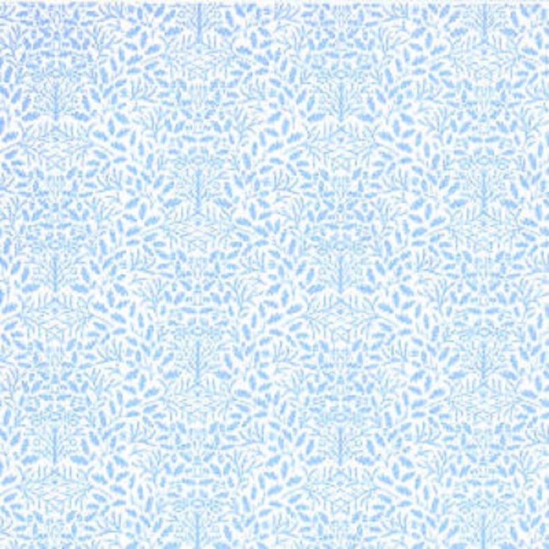 Dolls House Wallpaper Blue Acorn William Morris Miniature 1:24 Scale x 3 Dolls House Wallpaper Blue Acorn William Morris Miniature 1:24 Scale x 3