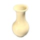 Dolls House Plain White Vase Miniature Ornament Flower Accessory 1:12 Scale