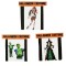 Dolls House Halloween Costume Witch Zombie Frankenstein Shop Display Accessory
