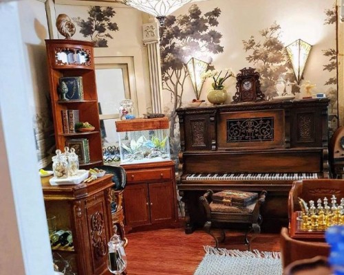 Dolls House Music Room