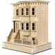 American Dolls House Park Ave. Grand Mansion Half Inch 1:24 Laser Cut Flat Pack Kit