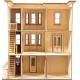 American Dolls House Park Ave. Grand Mansion Half Inch 1:24 Laser Cut Flat Pack Kit