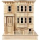 American Dolls House Park Ave. Grand Mansion Half Inch 1:24 Laser Cut Flat Pack Kit