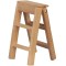 Dolls House Small Wooden Step Ladders Walnut Miniature Garden Shed Accessory