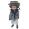 Dolls House Victorian Boy in Sailor Suit and Hat Porcelain 1:12 Scale People