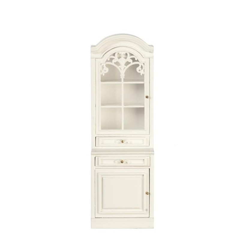 Dolls House White Cabinet Kitchen Furniture The Platinum Collection 1:12 R/H Dolls House White Cabinet Kitchen Furniture The Platinum Collection 1:12 R/H